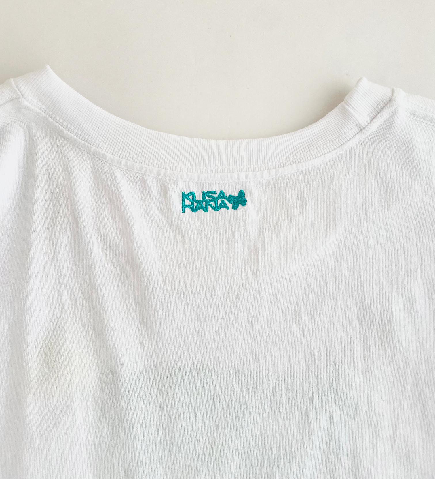 ツクシ　草花元気な刺繍Tシャツ　母の日　ボタニカル　プレゼントにも　ビッグシルエットあり | 7枚目