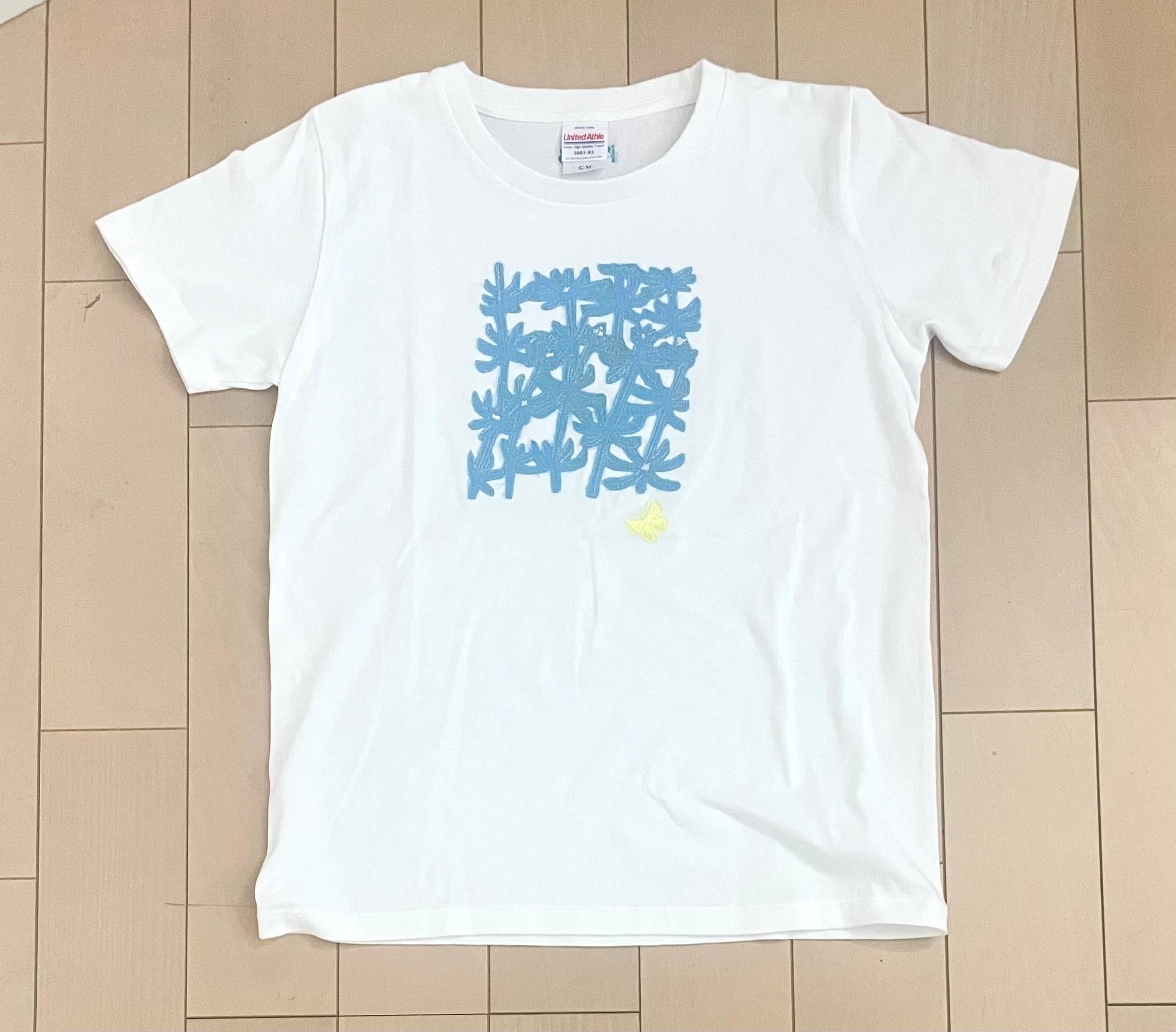 ヤエムグラ 草花元気な刺繍Tシャツ ボタニカル ビッグシルエットあり | 8枚目
